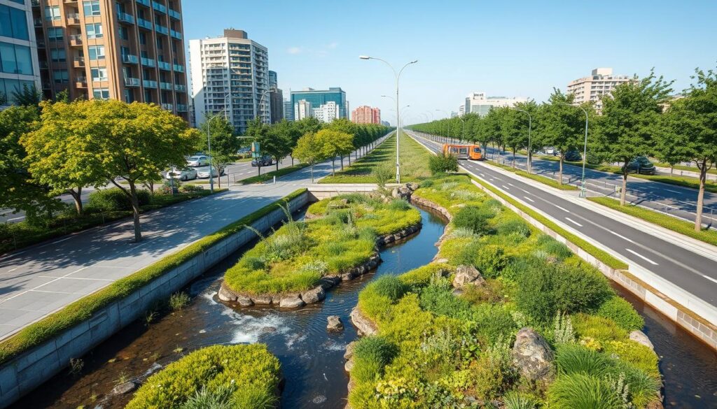 drenagem eficiente para combate à poluição urbana