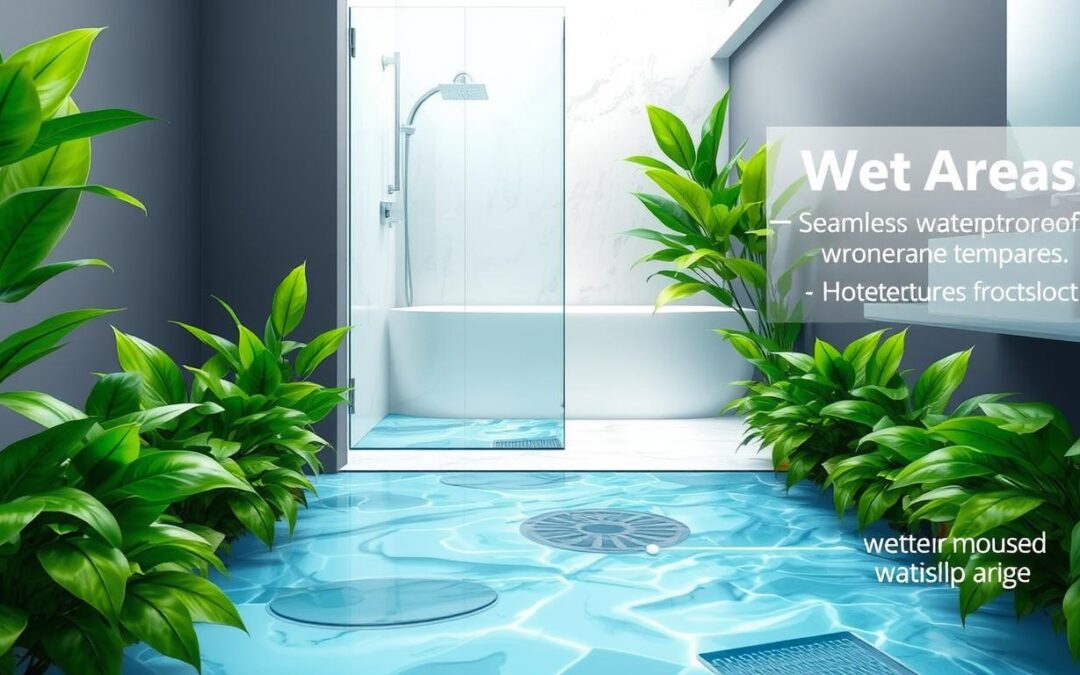 Como a impermeabilização de áreas molhadas previne infiltrações e entupimentos