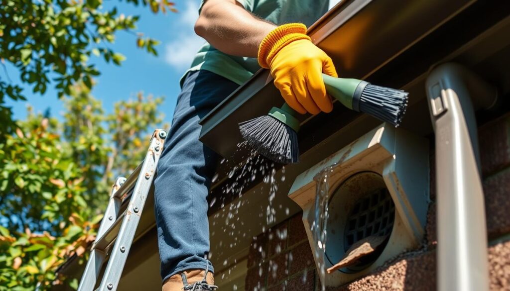 limpeza de calhas e ralos