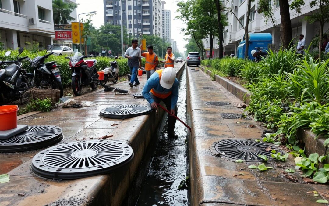 A importância da manutenção de sistemas de drenagem em áreas urbanas