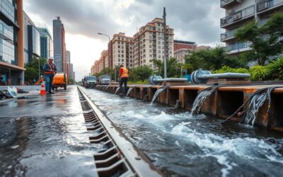 A importância da manutenção de sistemas de drenagem em áreas urbanas