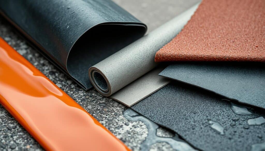 materiais impermeabilização